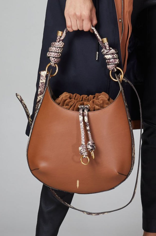 Bo Drawstring Tan Handbag - SOLD OUT