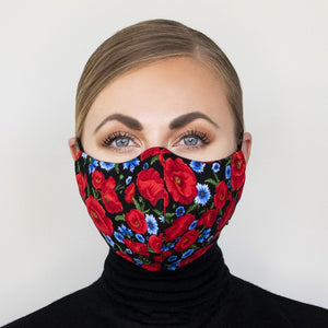 "Wishful Blooming" Couture Face Mask - Sold Out