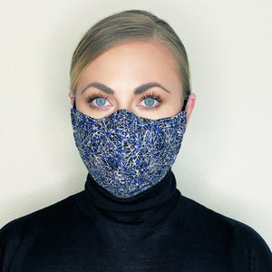 "Zoom I" Couture Face Mask - Sold Out