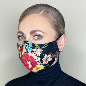 "Kimono II" Couture Face Mask - Sold Out