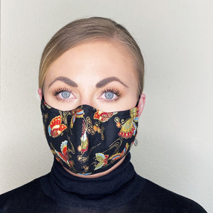 "Kimono" Couture Face Mask - Sold Out