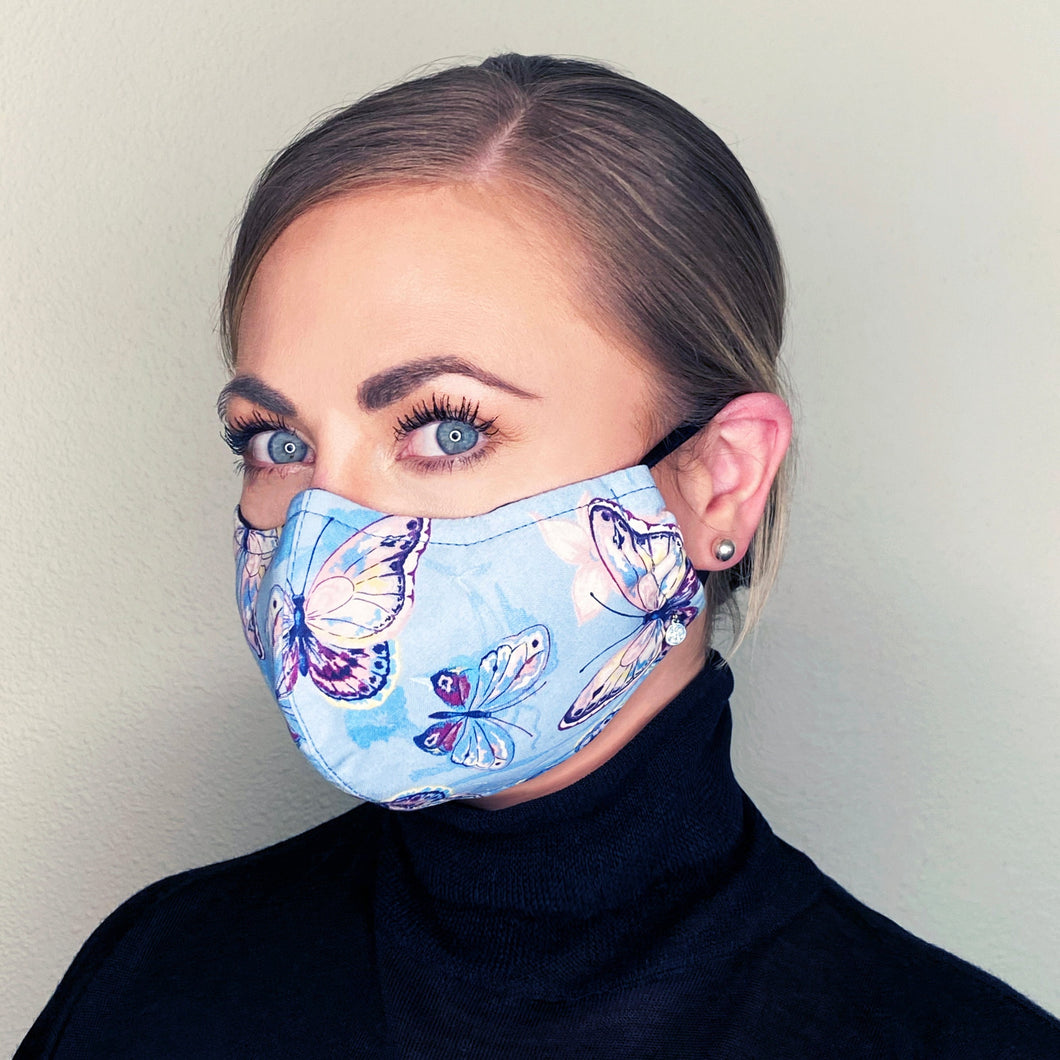 Blue Skies Couture Face Mask