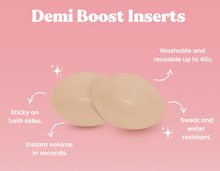 Load image into Gallery viewer, Demi Boost Inserts - Beige
