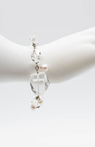 Crystal and Pearl Bracelet