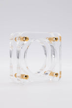 Load image into Gallery viewer, Square Lucite Bangle