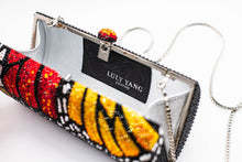 Load image into Gallery viewer, Swarovski Monarch Butterfly Cylindrical Clutch