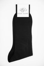 Load image into Gallery viewer, Men&#39;s Dress Socks - Black
