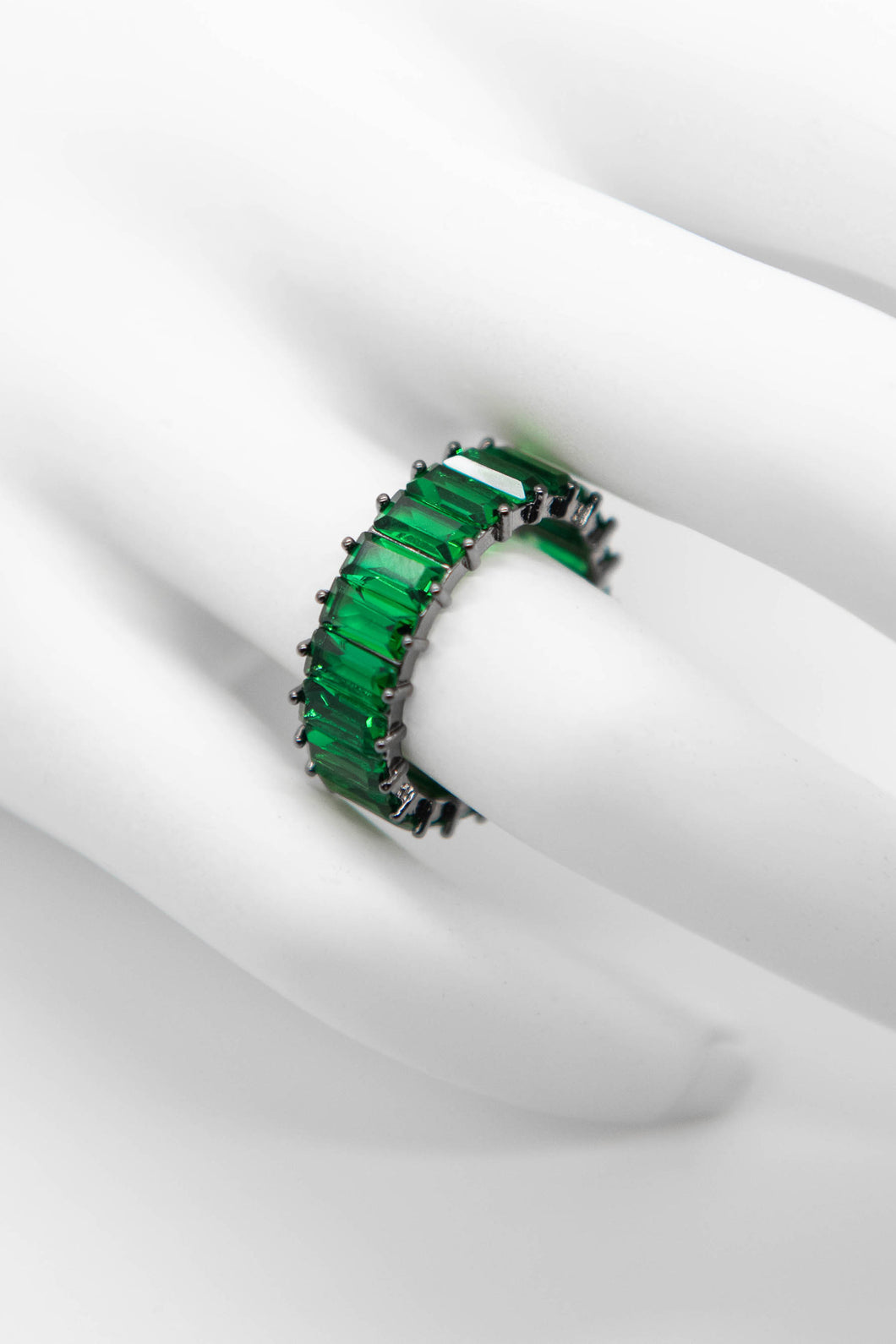 Audrey Emerald Ring