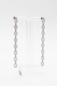 Hestia Halo Drop Earrings