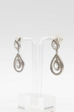 Load image into Gallery viewer, Teardrop Crystal Earrings