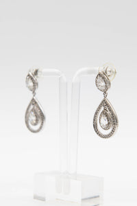 Teardrop Crystal Earrings