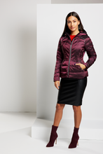 Load image into Gallery viewer, Cloud Goose Down Puffer Jacket - Bordeaux