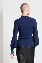 Load image into Gallery viewer, Pathway Ribbed Sweater - Navy
