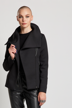 Load image into Gallery viewer, Zoom Bonded Knit Jacket - Black