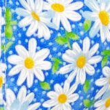 Load image into Gallery viewer, &quot;Blue Daisy&quot; Kid&#39;s Face Mask