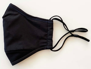 Carbon Black Face Mask