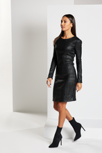 Load image into Gallery viewer, Glider Stretch Leather Dress