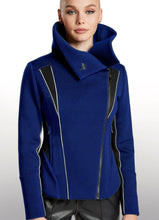 Load image into Gallery viewer, Zoom Bonded Knit Jacket - Blue